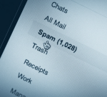 Spam-Liste eines Mail-Programms