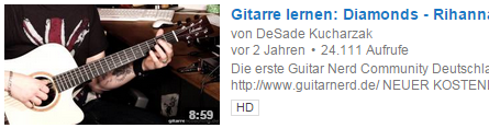 Gitarre lernen