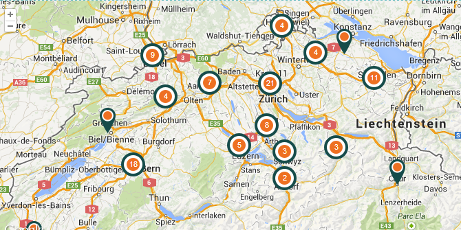 Klicken und dann bitte ein paar Sekunden warten